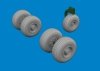 Eduard 6481138 Jaguar GR.1 / GR.1A wheels AIRFIX 1/48